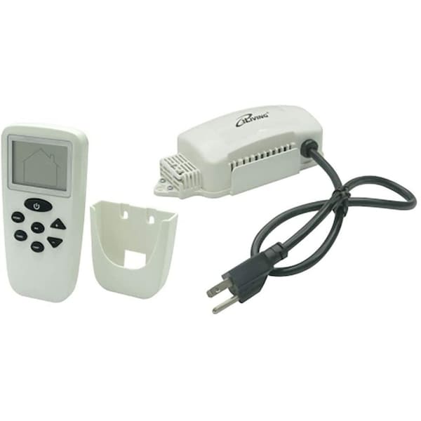 Iliving White Exhaust Fan Smart Remote Control Kit with Thermostat Humidistat Speed Controller ILG8SFRC - main